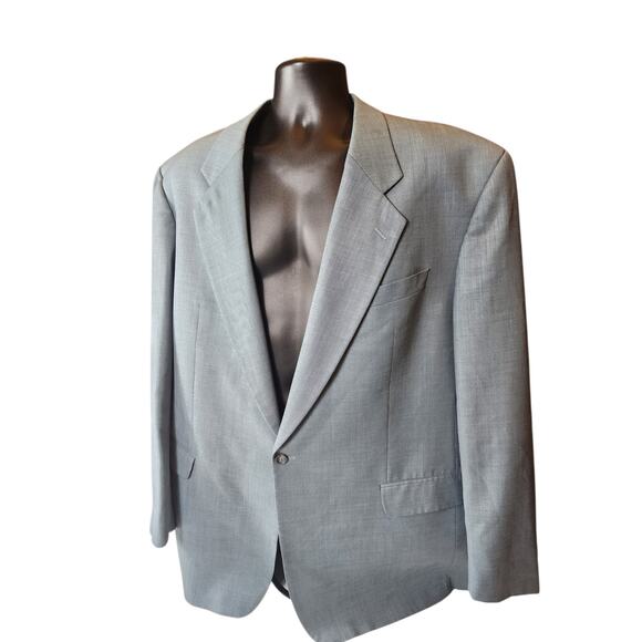 Konen Munchen Cedrics Blazer 48L Sport Coat Suit Jacket Classic Fit Two Button - Picture 8 of 14